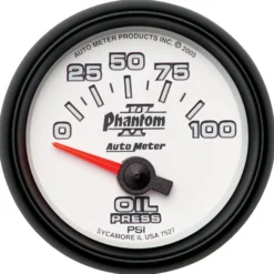 Oljetrycksmätare 52mm 100PSI (Elektrisk) PHANTOM II