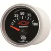 Oljetrycksmätare 52mm 100PSI (Elektrisk) GM CHEVY Svart
