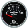 Oljetrycksmätare 52mm 100PSI (Elektrisk) SPORT-COMP II