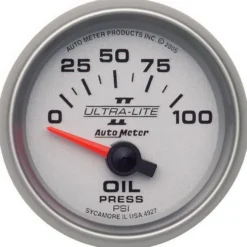 Oljetrycksmätare 52mm 100PSI (Elektrisk) ULTRA-LITE II