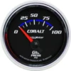 Oljetrycksmätare 52mm 100PSI (Elektrisk) COBALT
