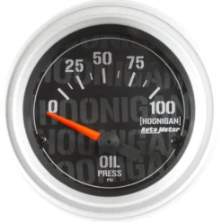 Oljetrycksmätare 52mm 100PSI (Elektrisk) Autometer / Hoonigan