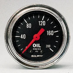 Oljetrycksmätare 52mm 200PSI (Mekanisk) Traditional Chrome