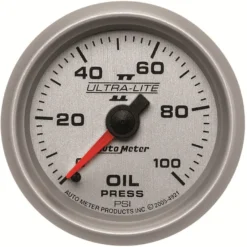 Oljetrycksmätare 52mm 100PSI (Mekanisk) ULTRA-LITE II