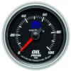 Oljetrycksmätare 52mm 100PSI (Mekanisk) Svart MOPAR