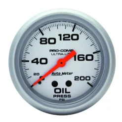 Oljetrycksmätare 66.7mm 200PSI (Mekanisk) Ultra-Lite