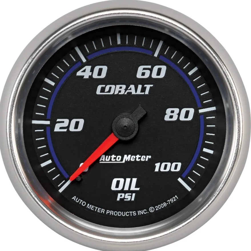 Oljetrycksmätare 66.7mm 100PSI (Mekanisk) COBALT