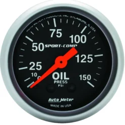 Oljetrycksmätare 52mm 150PSI (Mekanisk) SPORT-COMP