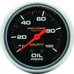 Oljetrycksmätare 66.7mm 100PSI PRO-COMP