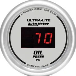 Oljetrycksmätare 52mm 100PSI Ultra-Lite Digital