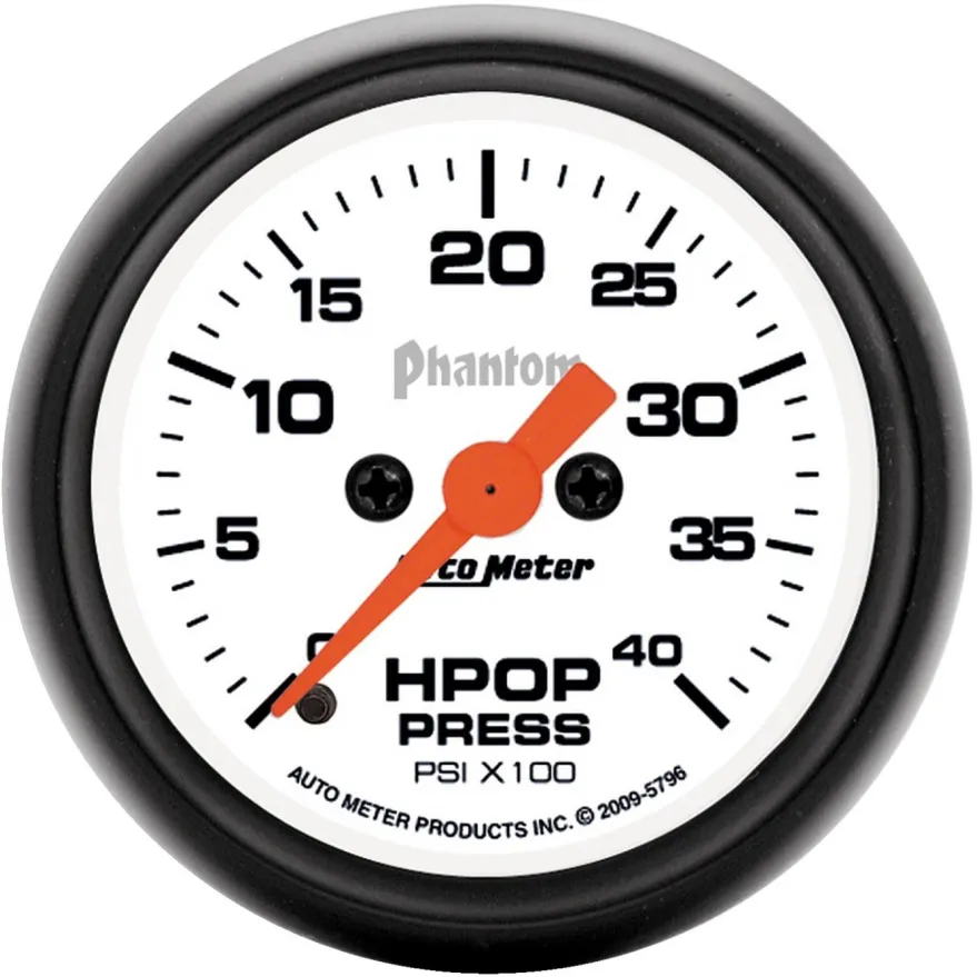 Oljetrycksmätare (Oljepump) 52mm 4 KPSI (Digital Stepper-motor) PHANTOM