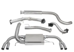 Opel Astra J VXR 12- Turboback-sportavgassystem (Med De-Cat & Ljuddämpare) Cobra Sport