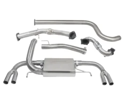 Opel Astra J VXR 12- Turboback-sportavgassystem (Med Sportkatalysator & Ej Ljuddämpat) Cobra Sport