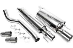 Opel Corsa B S93 1993-2000 Rostfritt Sportavgassystem Catback TA Technix