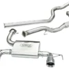 Opel Corsa D 10-14 Nurburgring Turboback-sportavgassystem (Med De-Cat & Ej Ljuddämpat) Cobra Sport