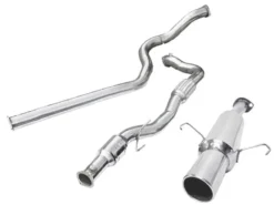 Opel Corsa D SRI 07-09 Turboback-sportavgassystem (Med Sportkatalysator & Ej Ljuddämpat) Cobra Sport