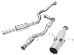 Opel Corsa D SRI 07-09 Turboback-sportavgassystem (Med Sportkatalysator & Ljuddämpare) Cobra Sport
