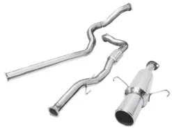 Opel Corsa D SRI 10-14 Turboback-sportavgassystem (Med De-Cat & Ej Ljuddämpat) Cobra Sport