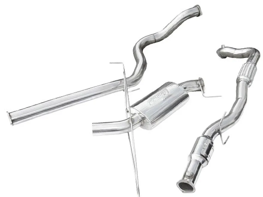 Opel Corsa D VXR 10-14 Turboback-sportavgassystem (Med Sportkatalysator & Ej Ljuddämpat) Cobra Sport