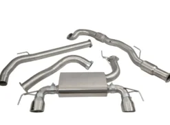 Opel Corsa E VXR 15- Turboback-sportavgassystem (Med Sportkatalysator & Ej Ljuddämpat) Cobra Sport