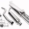 Opel Vectra A CC Vectra A-CC 1988 -1995 Rostfritt Sportavgassystem Catback TA Technix