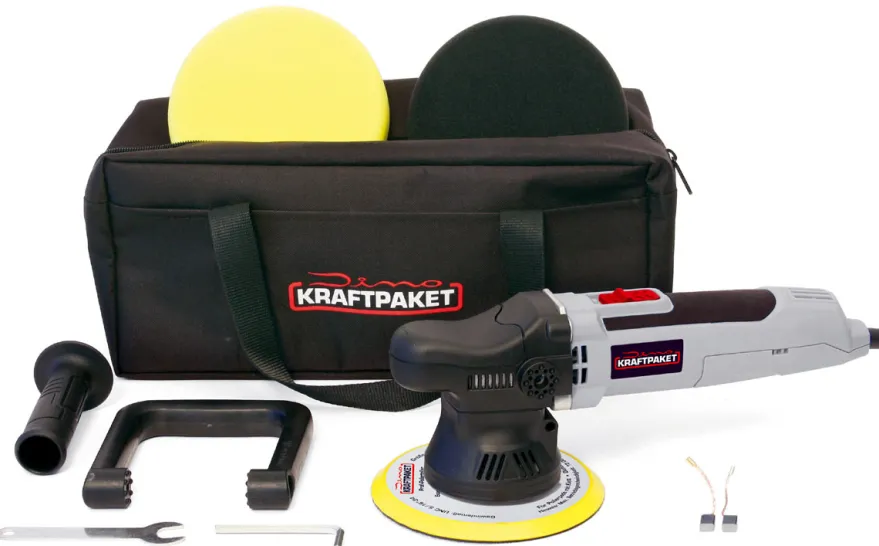 Oscillerande Polermaskin150mm / 9mm 650w Dino Kraftpaket