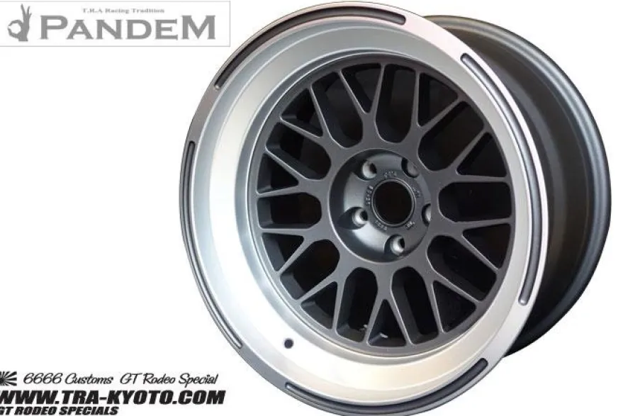 Pandem 6666 18x11 ET-40 5x114.3 Gunmetal TRA-KYOTO Fälg