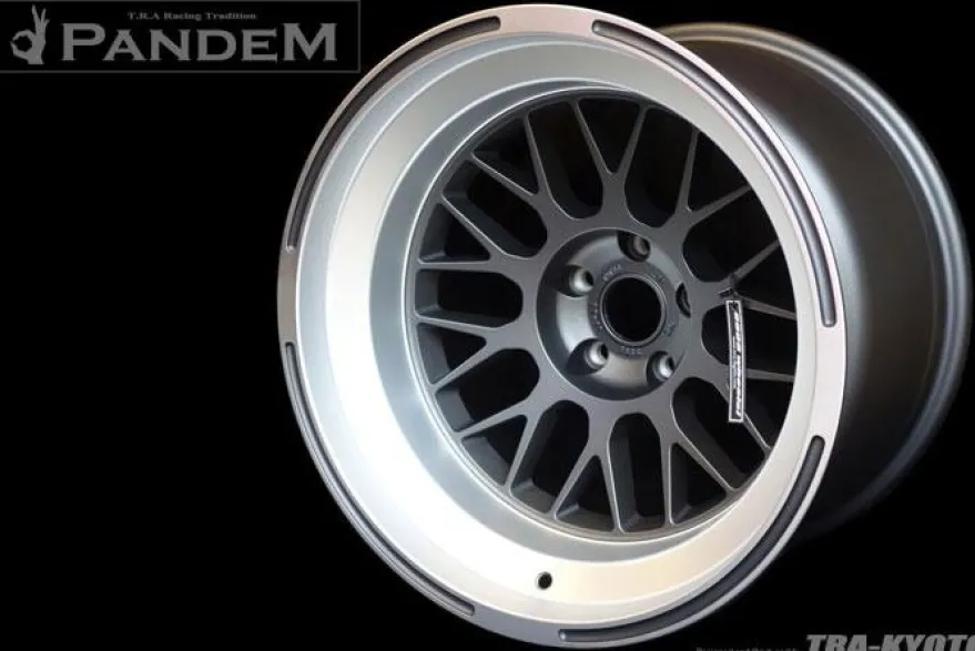 Pandem 6666 18x11 ET-40 5x114.3 Gunmetal TRA-KYOTO Fälg
