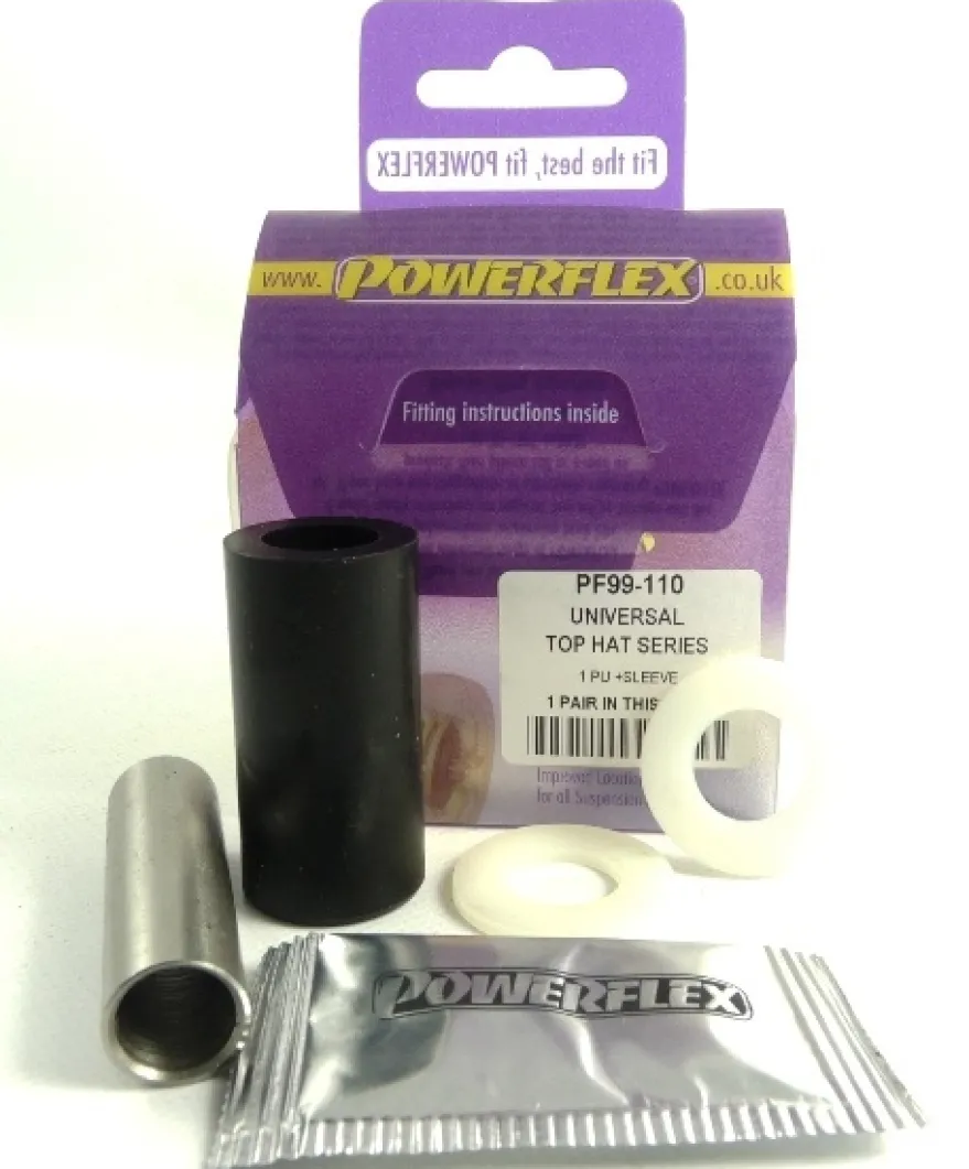 PF99-110 Special Cylindrisk Bussning Med Rostfri Hylsa Powerflex