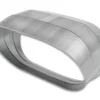 Pie Cuts Oval Vertical Plane 3.00'' Rostfritt Vibrant performance