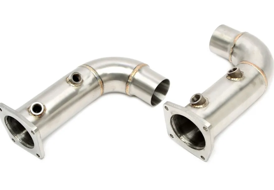 Porsche 911 3.8l Turbo 991 2013-2020 Downpipe Utan Katalysator TA Technix