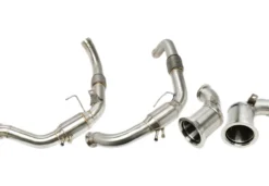 Porsche Panamera 4/4S 2.9T Med OPF/GPF Typ 971 2019+ Downpipe & Tailpipe Utan Katalysatorer TA Technix