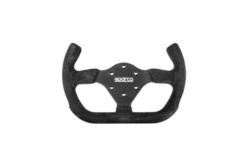 P310 Sportratt Racing 310mm Aluminium/Mocka 3-ekrad Öppen ratt Sparco