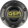 QSP Tutknapp med ring Svart