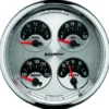Quad-mätare 127mm 240ΩE-33ΩF (Elektrisk) AMERICAN MUSCLE