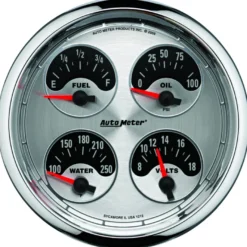 Quad-mätare 127mm 0ΩE TO 90ΩF (Elektrisk) AMERICAN MUSCLE