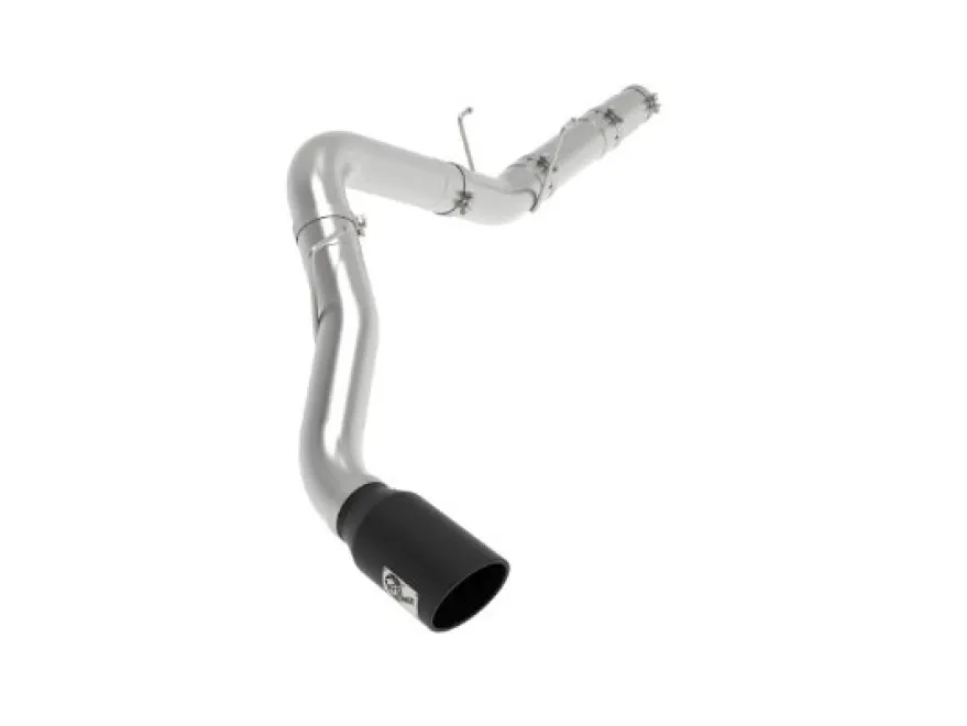 Ram Diesel Trucks 2019-2024 L6-6.7L ATLAS 5in DPF-Back Sportavgassystem aFe Power - Svarta Utblås