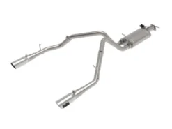 Ram 1500 (DT) 2019-2024 V8-5.7L Hemi Gemini XV 3in 304 SS Cat-Back Sportavgassystem aFe Power - Polerade Utblås
