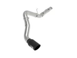 Ram 2500-3500 2019-2024 L6-6.7L Large-Bore HD 5in 409SS DPF-Back Sportavgassystem aFe Power - Svarta Utblås