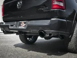 Ram 1500 2020-2022 V6-3.0L (td) Large Bore-HD 3 IN 409 Rostfritt Stål DPF-Back Sportavgassystem aFe Power - Svarta Utblås