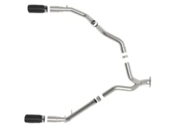 Ram 1500 2020-2022 V6-3.0L (td) Large Bore-HD 3 IN 409 Rostfritt Stål DPF-Back Sportavgassystem aFe Power - Svarta Utblås