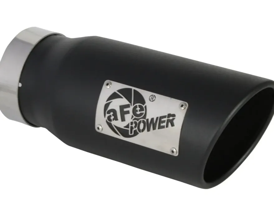 Ram 1500 2020-2022 V6-3.0L (td) Large Bore-HD 3 IN 409 Rostfritt Stål DPF-Back Sportavgassystem aFe Power - Svarta Utblås