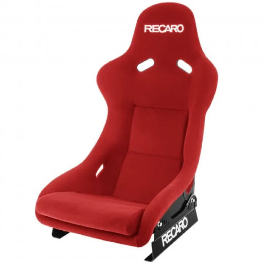 RECARO Pole Position N.G. Sportstol Velour Röd