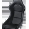 RECARO Pole Position Sportstol Läder Svart