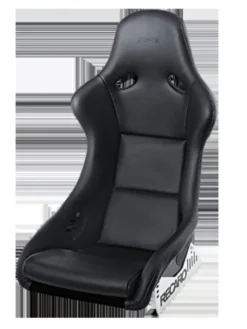 RECARO Pole Position Sportstol Läder Svart
