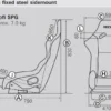 RECARO Profi SPG Sportstol Velour Svart