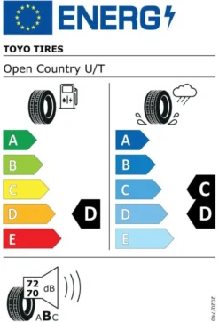 265/70R16 112H FR Toyo Open Country U/T M/S DCB71 SUVSST Sommardäck