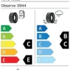 185/60R16 86H Toyo Observe S944 EBB70 PCRWL Vinterdäck