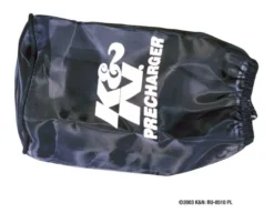 RU-0510PK Förfilter Precharger Svart. Universal K&N Filters