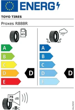 305/30R19 (102Y) RF Toyo Proxes R888R DDB75 PCRSSR R-Däck